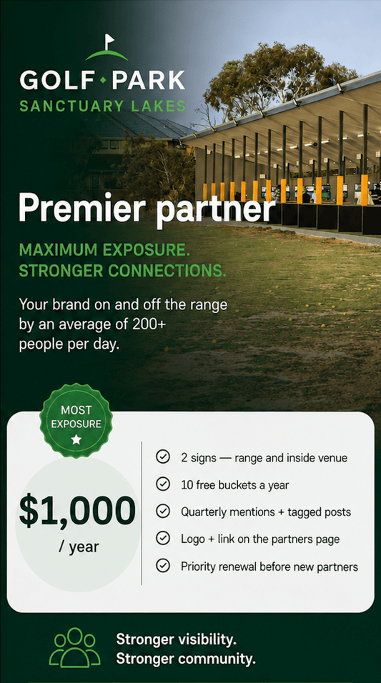 Premier Partner - GolfPark@SanctuaryLakes