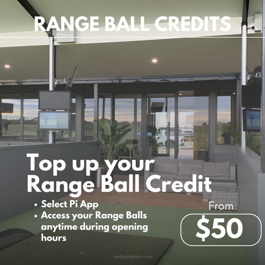 Range Ball Credit - GolfPark@SanctuaryLakes